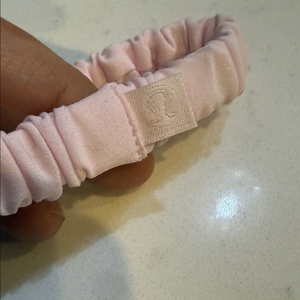 lululemon athletica Pink Hair Scrunchie